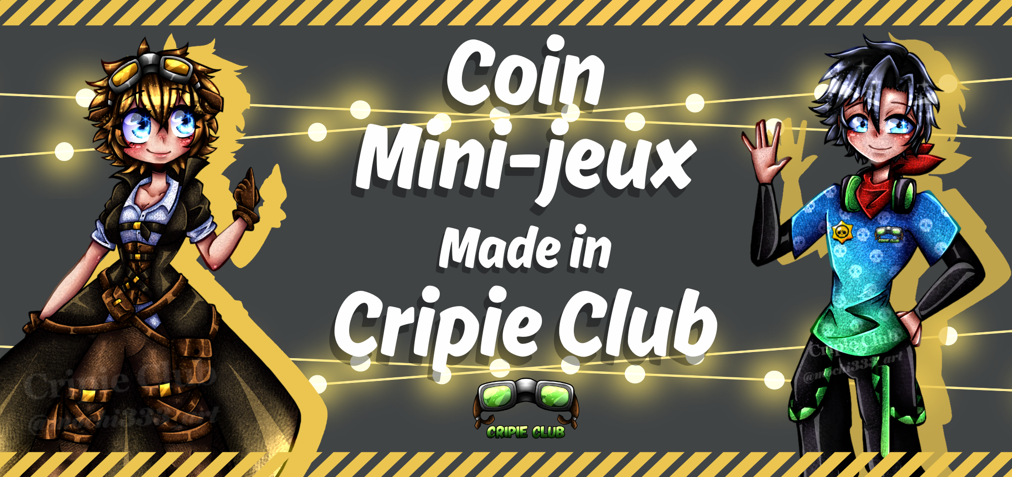 Bannière Coin Mini-jeux — Cripie Club